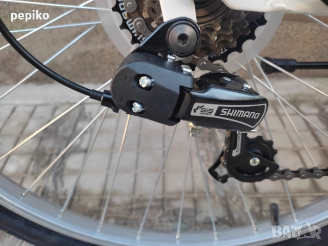 Продавам колела внос от Германия  градски алуминиев велосипед SPORTEC 26 цола с кошница, снимка 15 - Велосипеди - 52819296