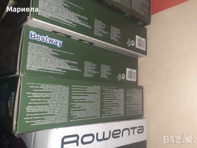 Надуваем двоен матрак 191 x 137 x 22 см. BESTWAY 67002 +помпа подарък, снимка 3 - Надуваеми легла - 45285966