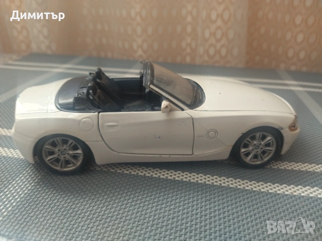 Метална количка BMW Z4 (1/24) !!!, снимка 4 - Колекции - 53099057