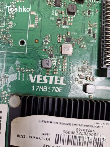 HITACHI 50HAK5350 MAIN 17MB170E POWER 17IPS72 TCON CCPD-TC495-008 V4.0 PANEL VES500QNDP-2D-N43, снимка 2 - Части и Платки - 53295289