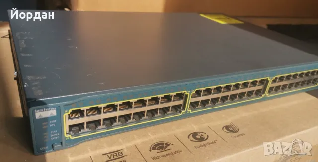 Cisco Catalyst 3560 суич, снимка 1 - Суичове - 46903062