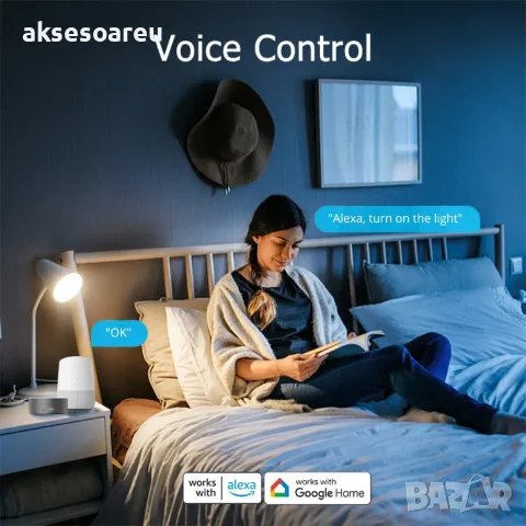 Смарт Контакт eWelink WiFi Smart Plug 20A EU Smart Socket с функция за наблюдение на захранването, снимка 16 - Друга електроника - 50284657