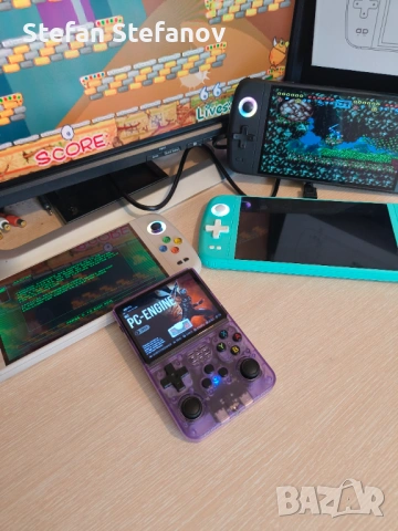 1Г ГАРАНЦИЯ M27 7 инча ретро конзола Sega PlayStation GameBoy, снимка 10 - Игри за Nintendo - 53135222