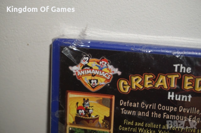 Чисто Нова Оригинална Запечатана Игра за PS2 Animaniacs The Great Edgar Hunt, снимка 7 - Игри за PlayStation - 54099616