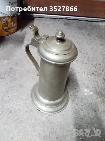 немска метална халба, снимка 3 - Колекции - 52632634