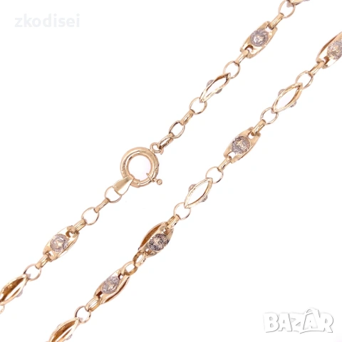 Златен синджир 8,90гр. 60,0см. 14кр. проба:585 модел:36338-1