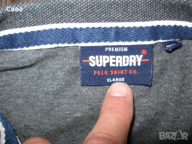 Тениска и блуза SUPERDRY  мъжки,Л, снимка 2 - Тениски - 46233050