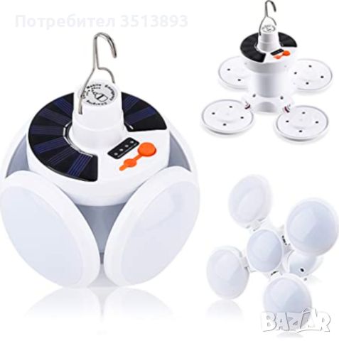 Енергоспестяваща LED лампа – футболна топка, снимка 2 - Други стоки за дома - 46471380