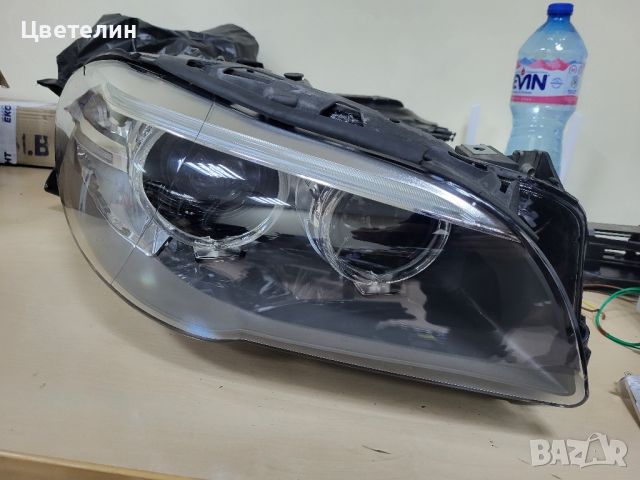 Десен фар BMW 5 F10 F11 НЕЗАВИВАЩ Facelift Xenon desen far бмв 5 ф10 ф, снимка 3 - Части - 46105839