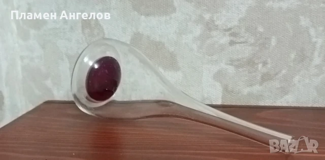 Стъклена ваза Solifleur-студио Rosenthal, снимка 4 - Вази - 50637557