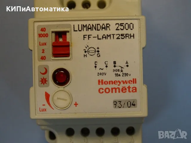 Фотоелектрически сензор Honeywell Cometa Lumandar 2500 FF-LAMT25RH Photoelectric switch, снимка 4 - Резервни части за машини - 47789213