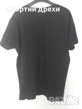 Черна памучна тениска Umbro (XХL), снимка 3 - Спортни дрехи, екипи - 45808769