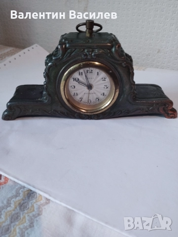 Немски настолен будилник , снимка 4 - Антикварни и старинни предмети - 51657898