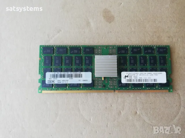 Ново!РАМ Памет IBM 1GX72,Kit 12x8GB DDR2-533 POWER6 Registered ECC, снимка 3 - RAM памет - 47969924