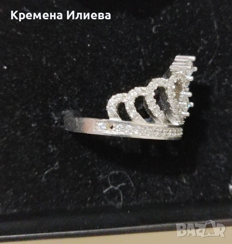 Сребърен пръстен , снимка 2 - Пръстени - 53690284