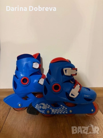 Детски ролери за момче с пълен комплект протектори, снимка 3 - Детски велосипеди, триколки и коли - 53482108
