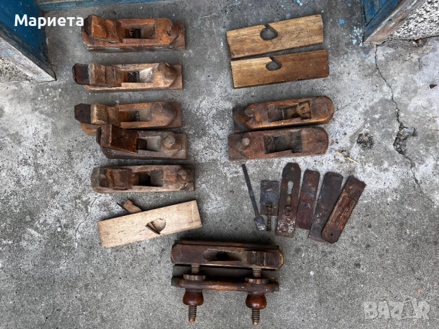 11 бр.дърводелски рендета 