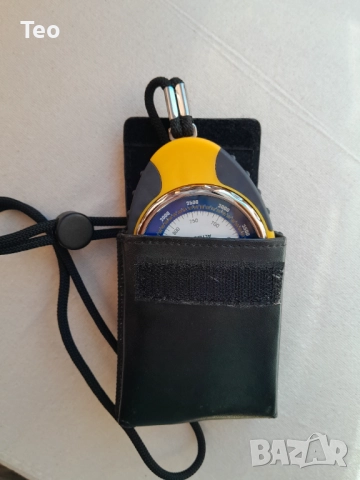 HITRAX - Алтиметър - барометър с кожен калъф, нов, снимка 5 - Други ценни предмети - 52927086