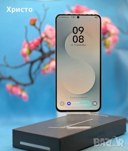 ГАРАНЦИОНЕН!!! Samsung Galaxy S25 FE, Dual SIM, 8GB RAM, 256GB, 5G, Бял , снимка 3 - Samsung - 52770989