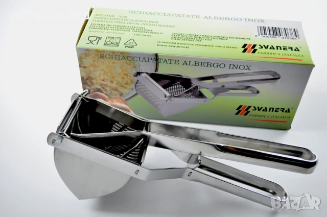 Преса за картофи от неръждаема стомана - 7038, снимка 2 - Аксесоари за кухня - 53646611