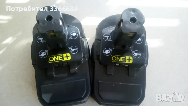 Зарядно ryobi и две батерии ryobi, снимка 8 - Винтоверти - 44372069