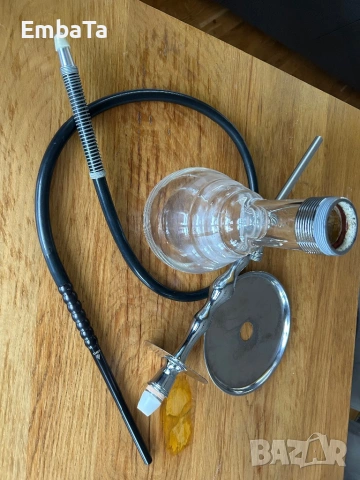 Стоманено наргиле KEFO на винт 65см , снимка 4 - Наргилета - 54062346