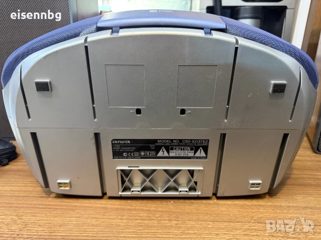 AIWA CSD-ED37 Преносим касетофон, рекордер, CD радио, голям бумбокс, снимка 6 - Радиокасетофони, транзистори - 52417817