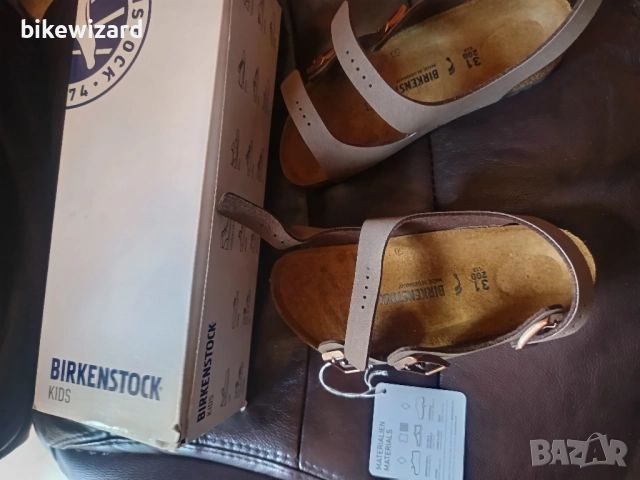 Birkenstock Roma Kids Germany детски сандали 31 номер НОВИ, снимка 4 - Детски сандали и чехли - 51552422