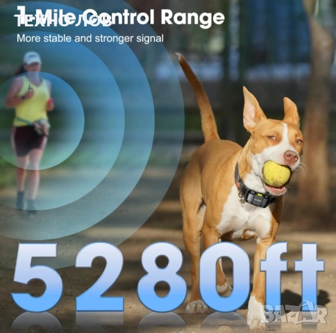 Електронен нашийник за куче професионален от висок клас с голям обхват ДО 2000 метра , снимка 8 - За кучета - 52253040