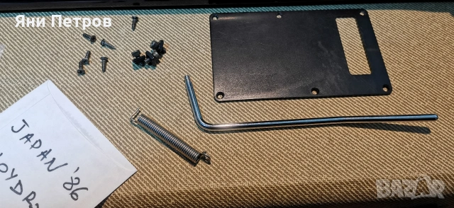  Fender Japan Stratocaster Grey HSS 1986 електрическа китара , снимка 12 - Китари - 53781113