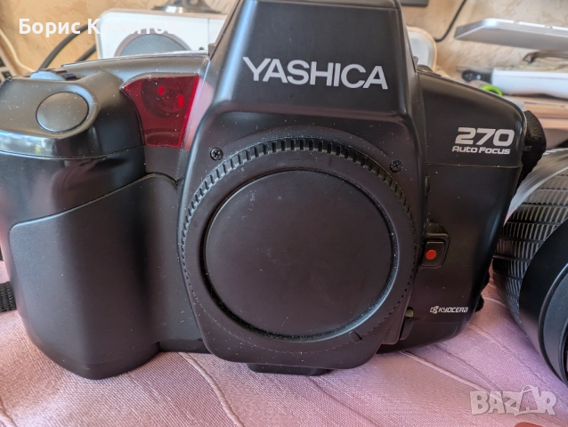 фотоапарат Yashica 270 с автофокус, снимка 5 - Фотоапарати - 51780582