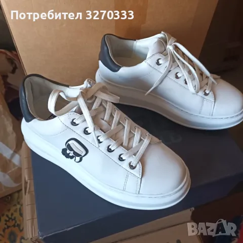 Дамски сникърси Karl Lagerfeld , снимка 2 - Кецове - 49138664