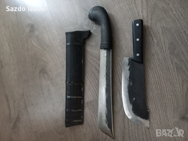 голямо мачете и сатър, снимка 2 - Антикварни и старинни предмети - 52873060