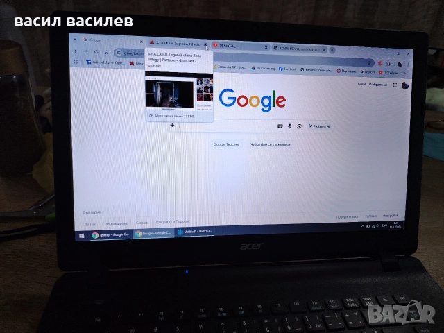 лаптоп Acer espire 15