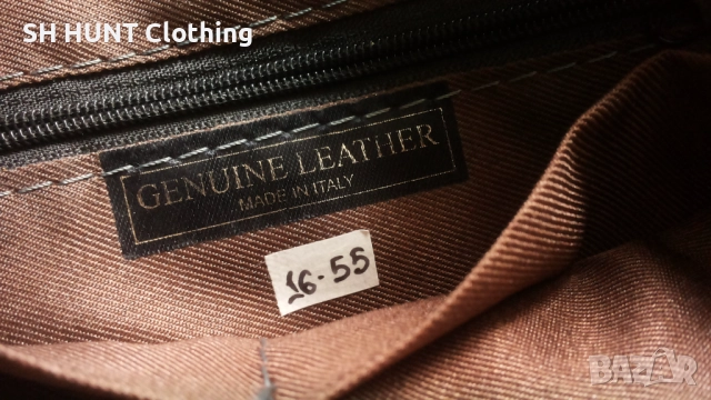 VERA PELLE MADE IN ITALY Genuine Leather Bag раница естествена кожа 16-55, снимка 17 - Раници - 52727911