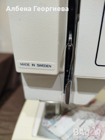 Шевна машина HUSGVARNA OPTIMA 150 - SWEDEN, снимка 7 - Шевни машини - 52582757