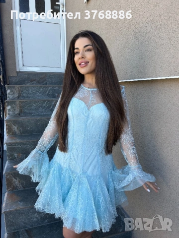 Кукленска дантелена рокля ТОП ЦЕНА, снимка 2 - Рокли - 54125151