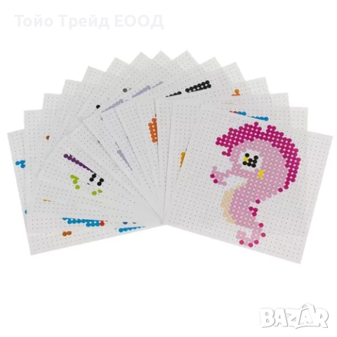 Комплект мъниста за гладене XXL 6500бр, снимка 7 - Образователни игри - 52670640