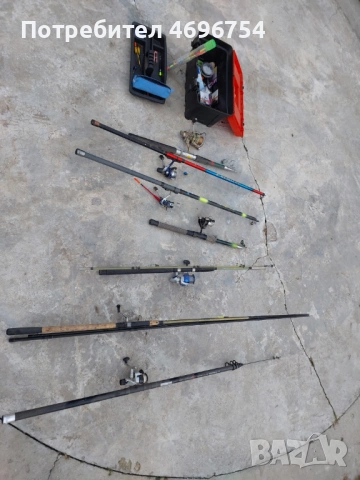 Въдици + принадлежности 