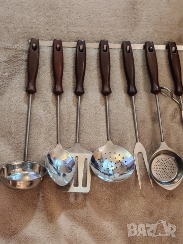 Набор кухненски прибори за готвене, СССР. , снимка 2 - Прибори за хранене, готвене и сервиране - 49055535