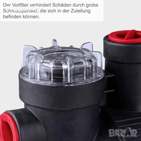 Автоматична помпа за битова вода Scheppach GP1100JET 1000W Таймер, снимка 2 - Градинска техника - 52606915