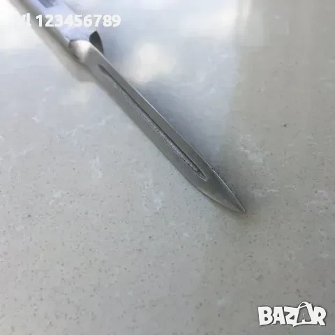 Кама урбан найф Defender Extreme триъгълно острие и калъф, снимка 4 - Ножове - 53978204