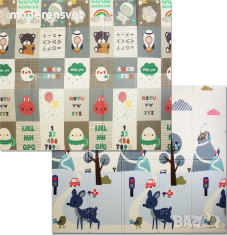 Топлоизолиращо килимче за деца и бебета 180x200 см