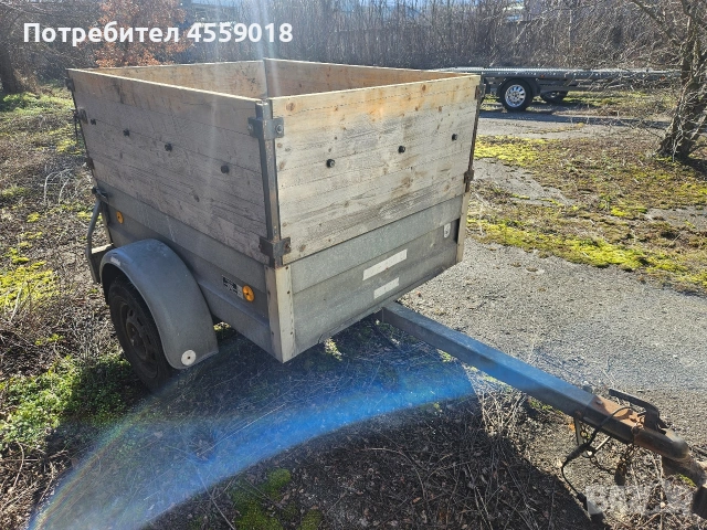 Туристическо ремарке 600кг pongratz, снимка 4 - Ремаркета - 53118098