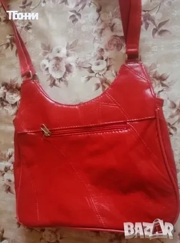 Нова Кожена Дамска Чанта , снимка 5 - Чанти - 53729731