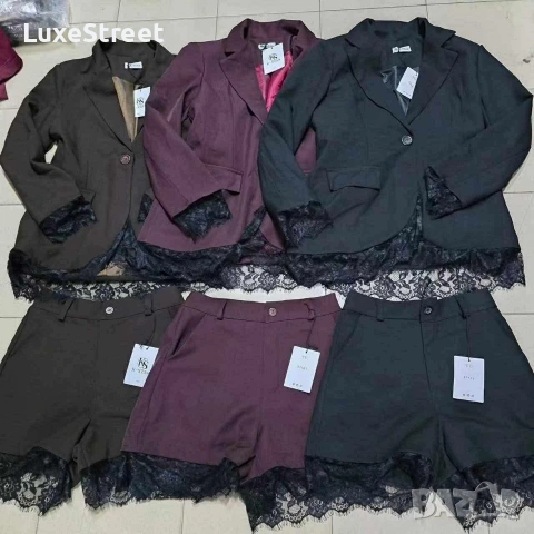 Сако + Къси Панталонки 🤍, снимка 3 - Комплекти - 52567054