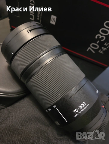 обектив Panasonic Lumix S 70-300mm f/4.5-5.6 Macro OIS