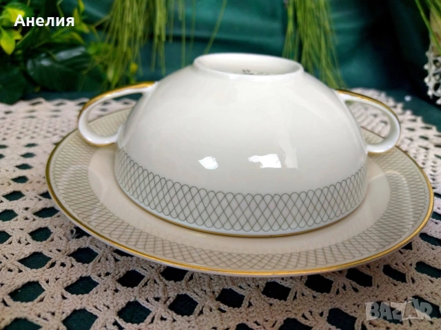 Arzberg Bavaria красота е цвят екрю , снимка 4 - Чинии - 53159700