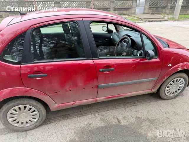 Citroen C3 1.4i 75HP бензин климатик / дясна дирекция - цена 950лв или  485,73 евро моля БЕЗ бартери, снимка 10 - Автомобили и джипове - 52817334