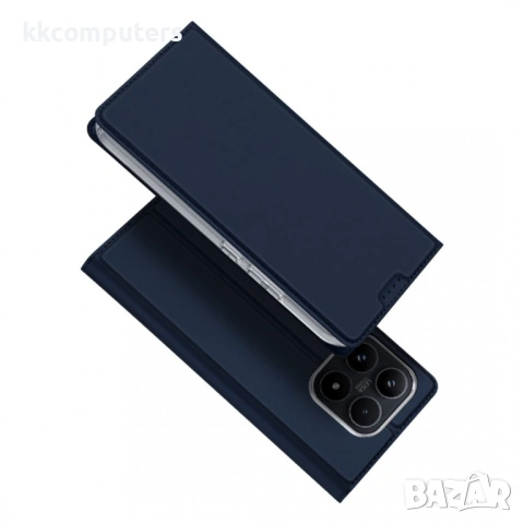 DUX DUCIS Skin Pro Кожен Калъф за Xiaomi 17 - Слот за карта, Стойка, Скрит магнит, 2 цвята, снимка 2 - Калъфи, кейсове - 53800581